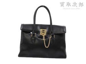 セリーヌ オールドレザー ハンドバッグ 買取実績